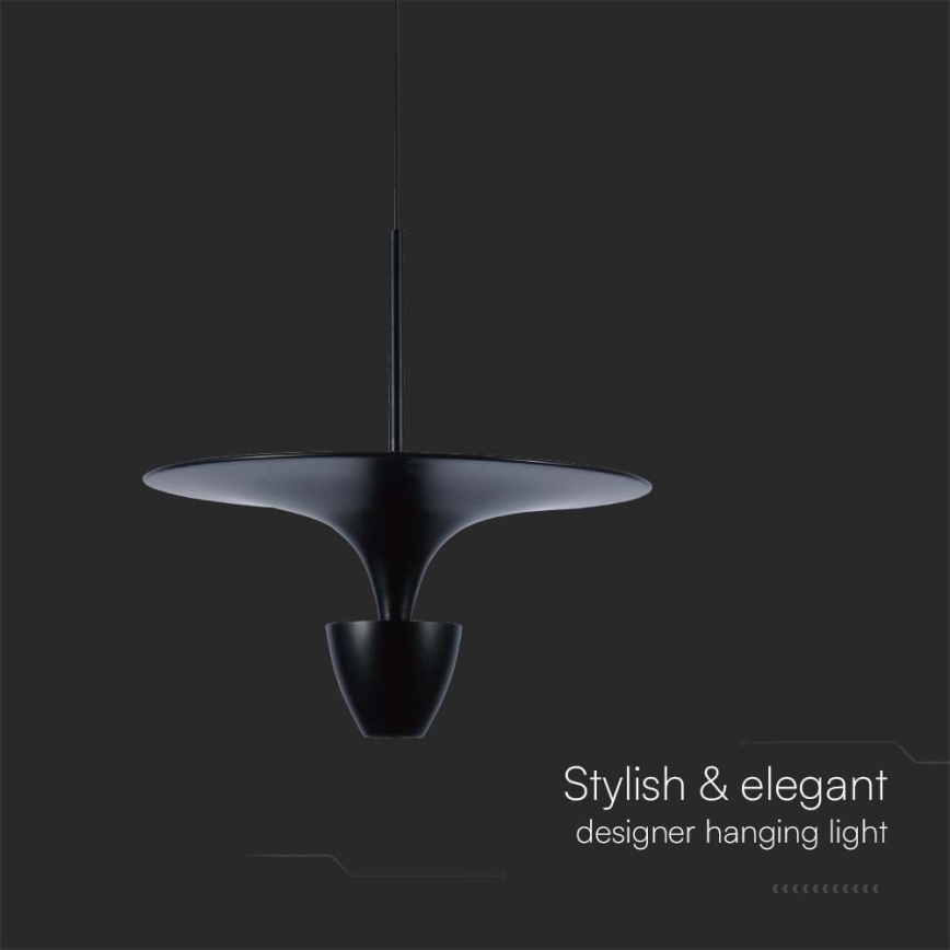Candelabro suspenso LED LED/9W/230V 3000K preto