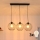 Candelabro suspenso LED MERCURE 3xE27/15W/230V