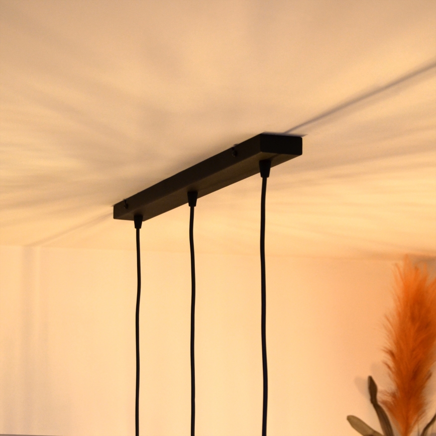 Candelabro suspenso LED MERCURE 3xE27/15W/230V