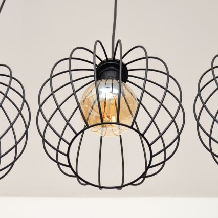 Candelabro suspenso LED MERCURE 3xE27/15W/230V