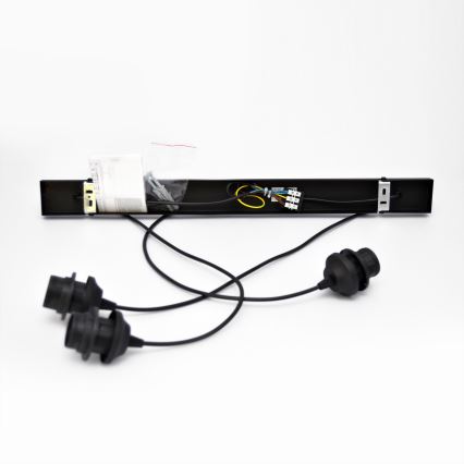 Candelabro suspenso LED MERCURE 3xE27/15W/230V