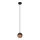 Candelabro suspenso LED MIDWAY 1xGU10/4,8W/230V preto/cobre