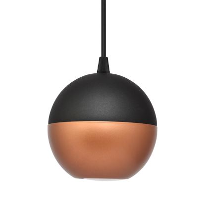 Candelabro suspenso LED MIDWAY 3xGU10/4,8W/230V preto/cobre