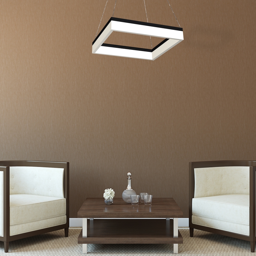 Candelabro suspenso LED NERO 1xLED/32W/230V
