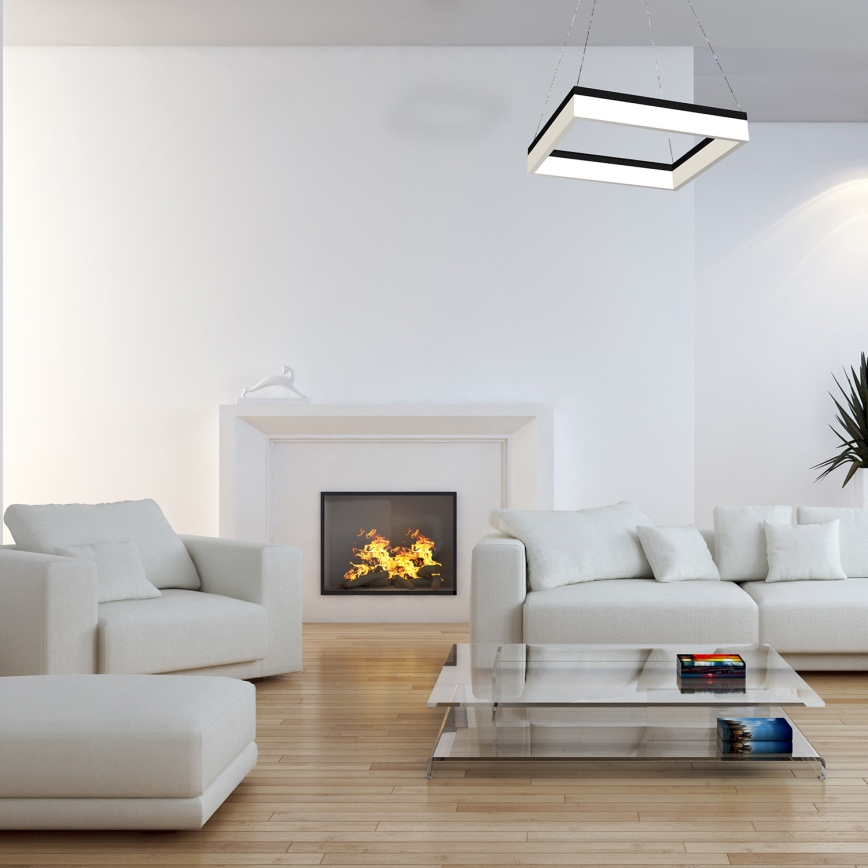 Candelabro suspenso LED NERO 1xLED/32W/230V