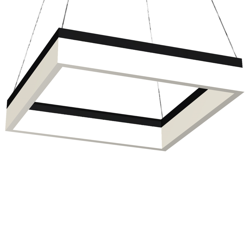 Candelabro suspenso LED NERO 1xLED/32W/230V