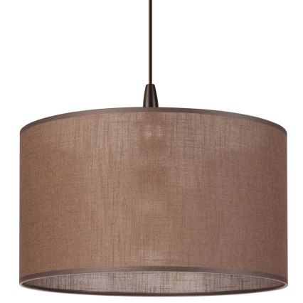 Candelabro suspenso LED NOEL 1xE27/60W/230V castanho
