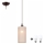 Candelabro suspenso LED NOEL MINI 1xE27/60W/230V bege