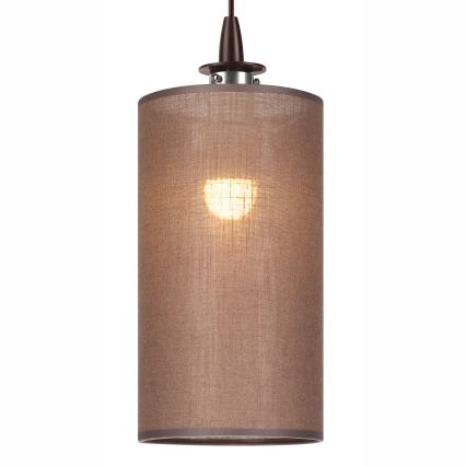 Candelabro suspenso LED NOEL MINI 1xE27/60W/230V castanho