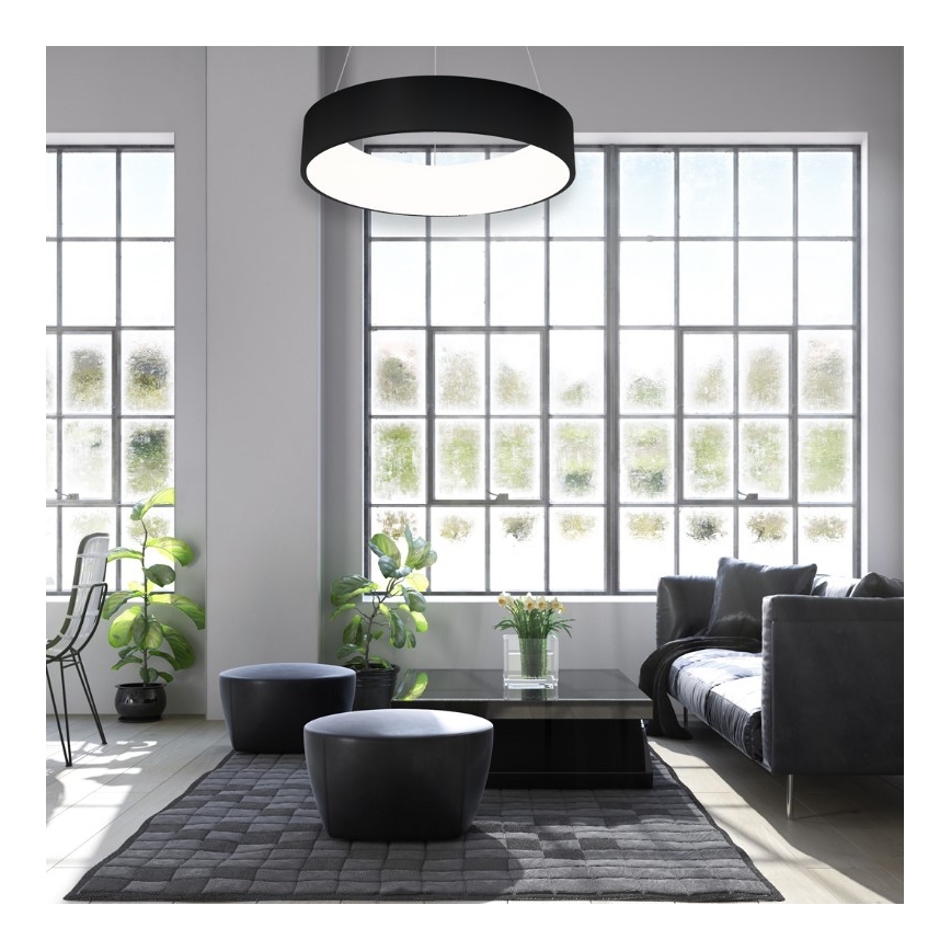 Candelabro suspenso LED OHIO BLACK LED/24W/230V