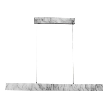 Candelabro suspenso LED PIERCE LED/18W/230V  branco/cinzento