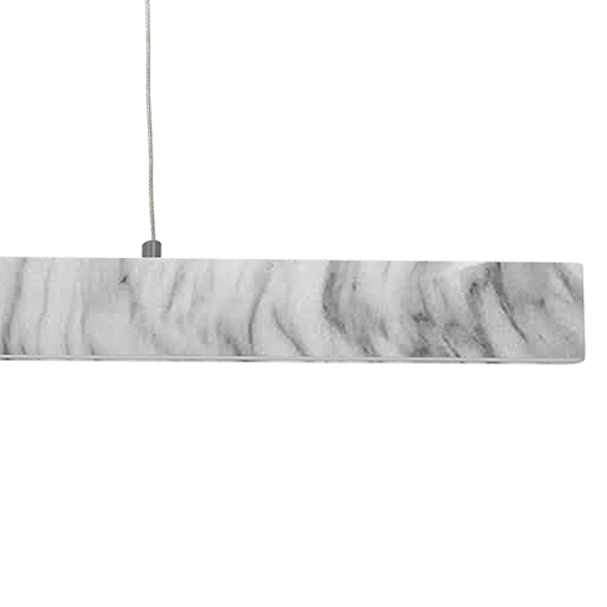 Candelabro suspenso LED PIERCE LED/18W/230V  branco/cinzento