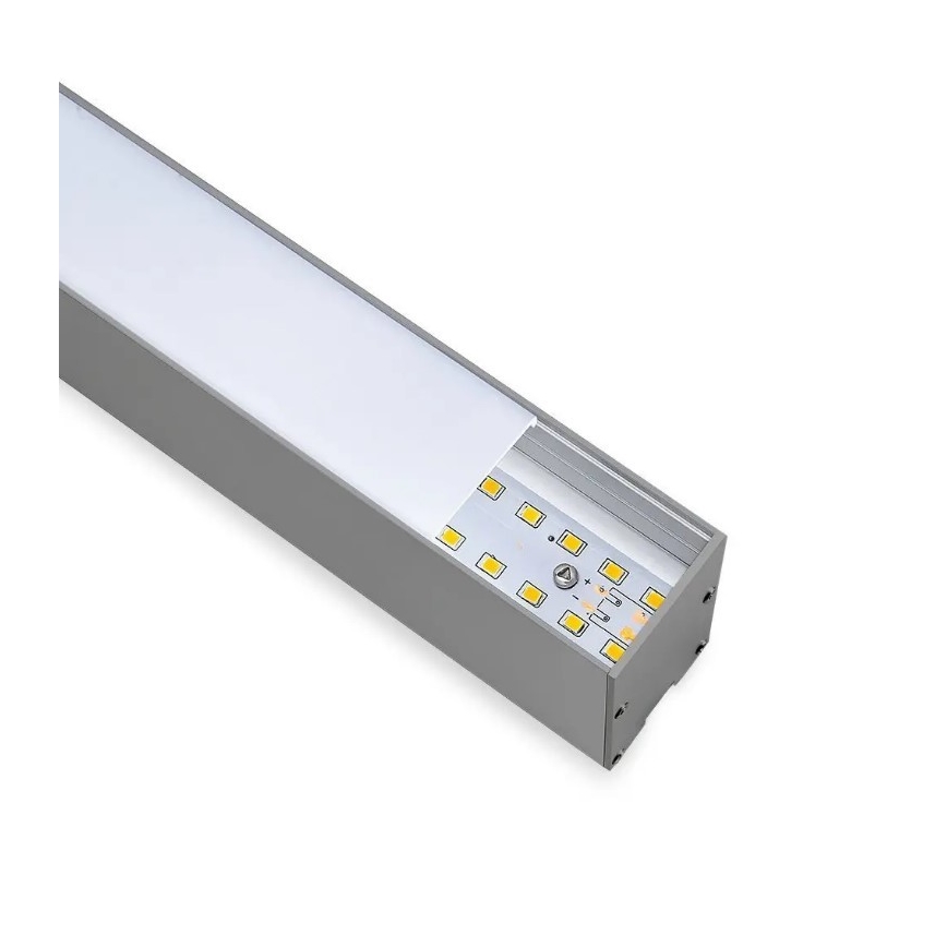 Candelabro suspenso LED SAMSUNG CHIP LED/40W/230V 4000K prateado