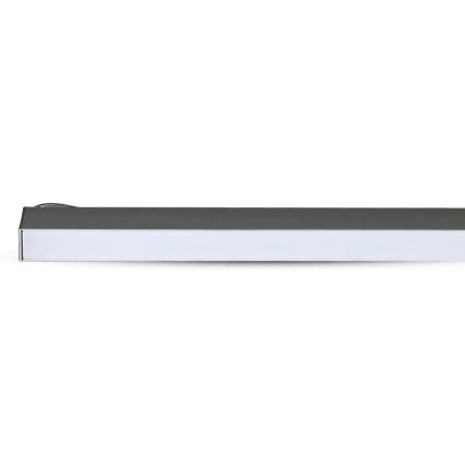 Candelabro suspenso LED SAMSUNG CHIP LED/40W/230V 4000K prateado