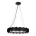 Candelabro suspenso LED SOHO 1xLED/24W/230V preto