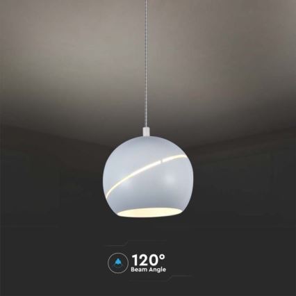 Candelabro suspenso LED táctil LED/8,5W/230V 3000K branco