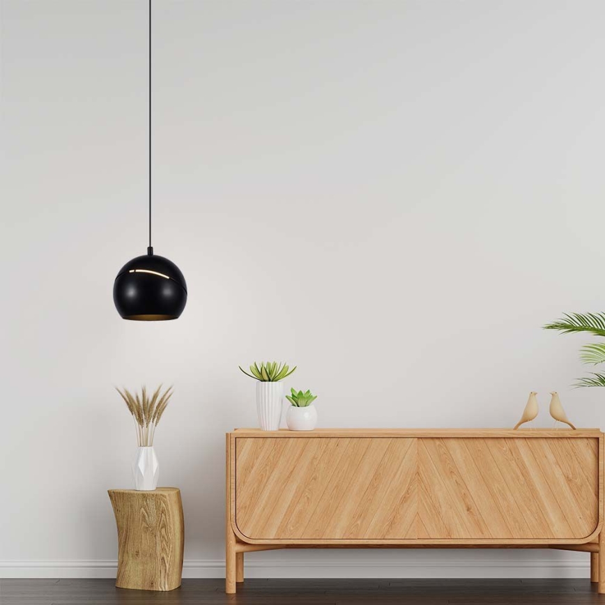 Candelabro suspenso LED táctil LED/8,5W/230V 3000K preto