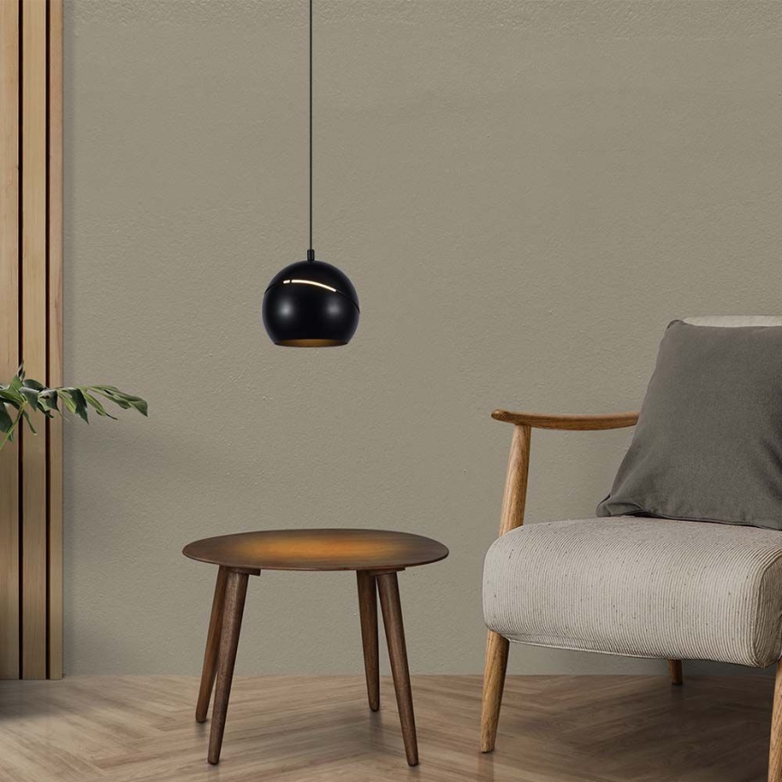 Candelabro suspenso LED táctil LED/8,5W/230V 3000K preto