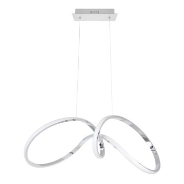Candelabro suspenso LED TESORO LED/48W/230V cromado brilhante