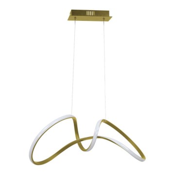 Candelabro suspenso LED TESORO LED/48W/230V dourado