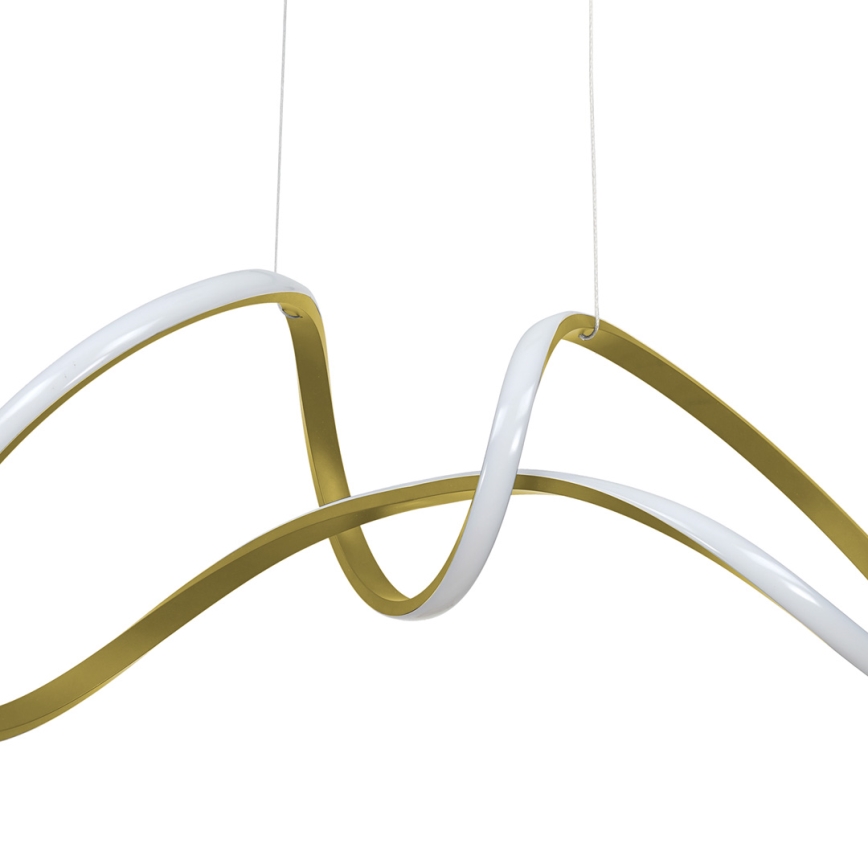 Candelabro suspenso LED TESORO LED/48W/230V dourado