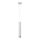 Candelabro suspenso LED TUBA 1xGU10/4,8W/230V branco/cromado mate