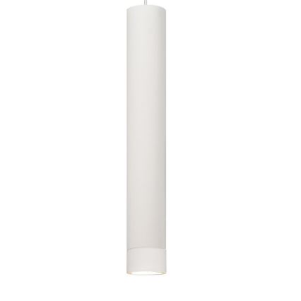 Candelabro suspenso LED TUBA 1xGU10/4,8W/230V branco