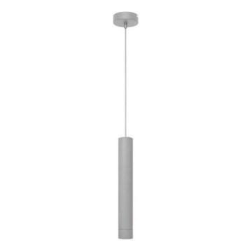 Candelabro suspenso LED TUBA 1xGU10/4,8W/230V cinzento