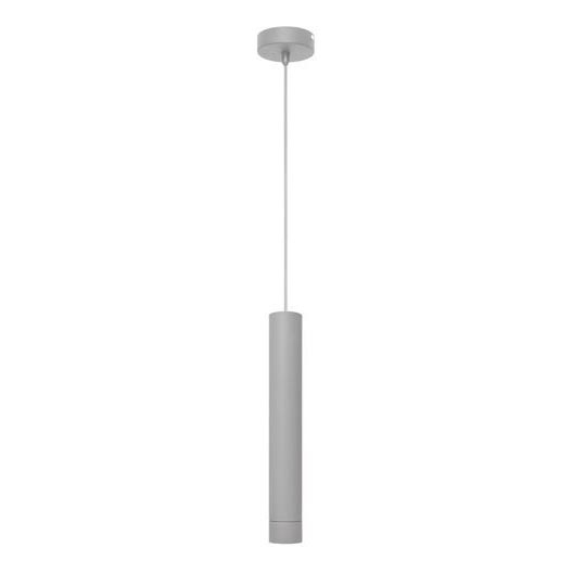 Candelabro suspenso LED TUBA 1xGU10/4,8W/230V cinzento