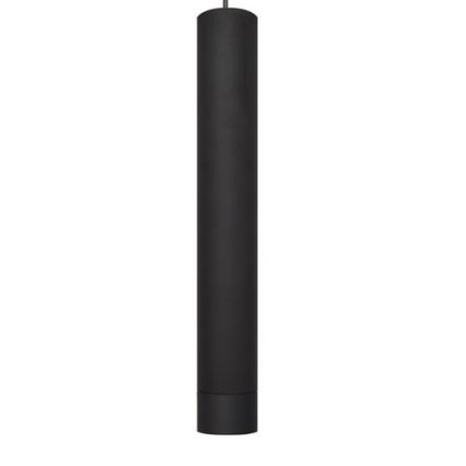 Candelabro suspenso LED TUBA 1xGU10/4,8W/230V preto