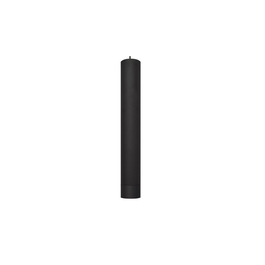 Candelabro suspenso LED TUBA 1xGU10/4,8W/230V preto