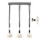 Candelabro suspenso LED WENDY 3xG9/33W/230V