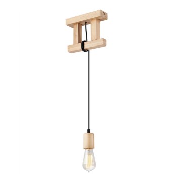 Candelabro suspenso LEON 1xE27/60W/230V faia - FSC certificado