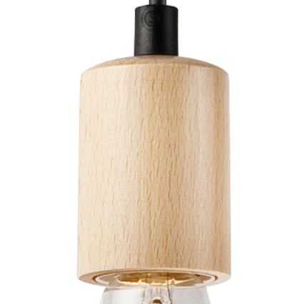 Candelabro suspenso LEON 1xE27/60W/230V faia - FSC certificado