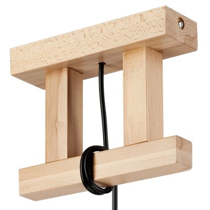 Candelabro suspenso LEON 1xE27/60W/230V faia - FSC certificado
