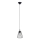 Candelabro suspenso LEYO 1xE27/15W/230V preto