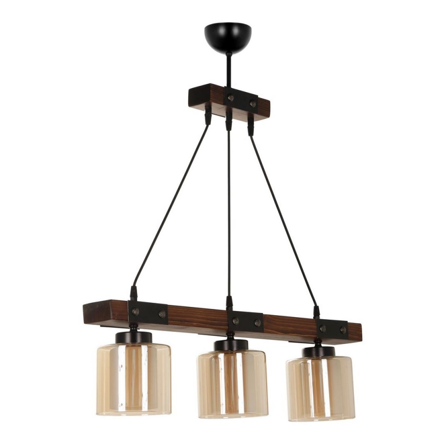 Candelabro suspenso LILA 3xE27/60W/230V