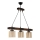 Candelabro suspenso LILA 3xE27/60W/230V