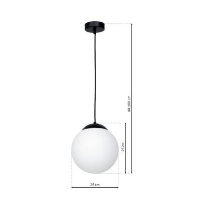 Candelabro suspenso LIMA 1xE14/40W/230V