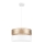 Candelabro suspenso LIMA 1xE27/60W/230V branco/dourado
