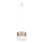 Candelabro suspenso LIMA 1xE27/60W/230V dourado/branco