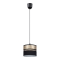 Candelabro suspenso LIMA 1xE27/60W/230V dourado/preto