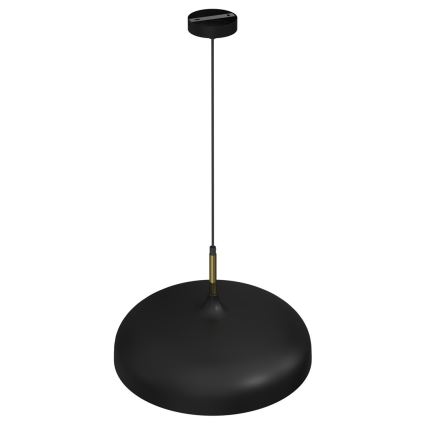 Candelabro suspenso LINCOLN 1xE27/60W/230V d. 45 cm preto