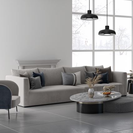 Candelabro suspenso LINEA 1xGX53/12W/230V preto