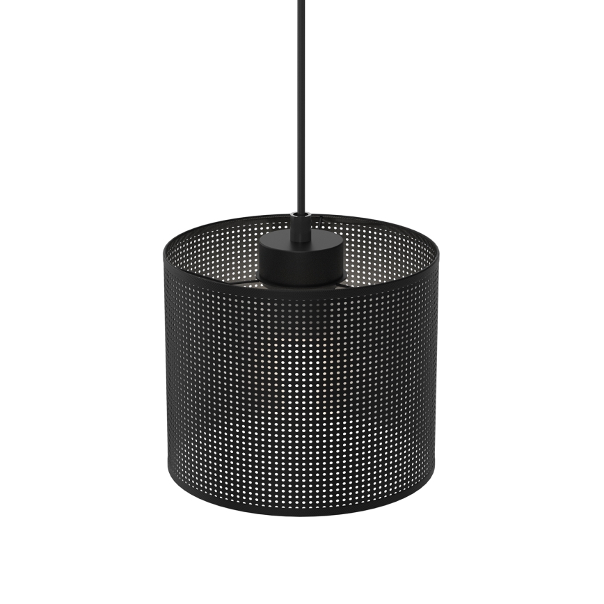 Candelabro suspenso LOFT SHADE 1xE27/60W/230V diâmetro 18 cm preto