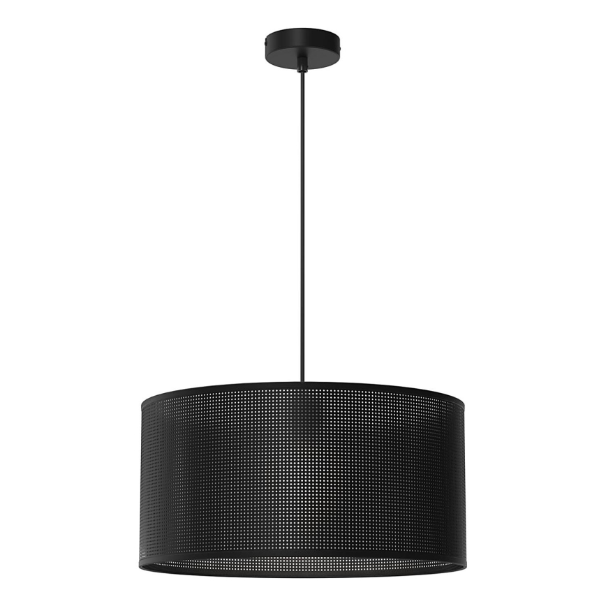 Candelabro suspenso LOFT SHADE 1xE27/60W/230V diâmetro 40 cm preto