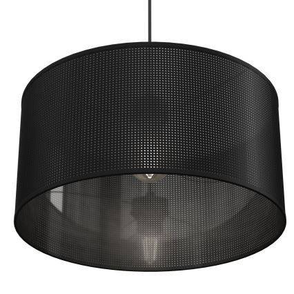 Candelabro suspenso LOFT SHADE 1xE27/60W/230V diâmetro 40 cm preto