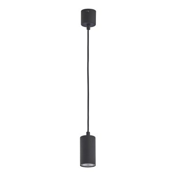 Candelabro suspenso LOGAN BLACK 1xGU10/10W/230V