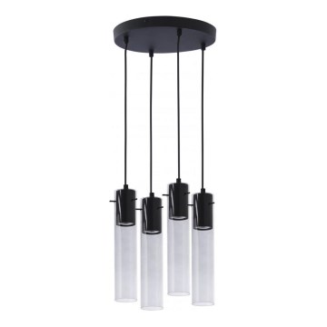 Candelabro suspenso LOOK GRAPHITE 4xGU10/50W/230V