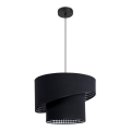 Candelabro suspenso LORI 1×E27/60W/230V Preto